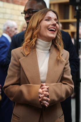 . 21 01 2026. Cheltenham, United Kingdom. Spice Girl Geri Halliwell-Horner during a visit to MaggieÕs in Cheltenham, United Kingdom.  xPoolx xi-Imagesx IIM-26523-0008