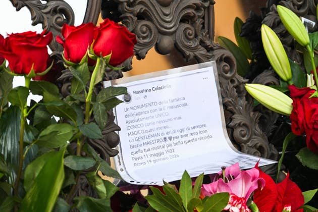 Rome, Death of Valentino Garavani - Day 2 - Chapel of Rest in Rome at his Foundation in Piazza Mignanelli - In the photo: Atmosphere  Copyright: xMaurizioxD Avanzox xipa-agency.netx xDxAngelo Landix IPA_Agency_IPA70409081
