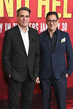 Mark Swift and Damian Shannon at the world premiere of the movie Send Help at the TCL Chinese Theatre Los Angeles, 21 01 2026 Foto:xD.xStarbuckx xFuturexImagex help_6153