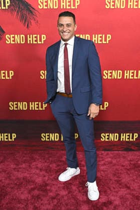 Joe Hunter at the world premiere of the movie Send Help at the TCL Chinese Theatre Los Angeles, 21 01 2026 Foto:xD.xStarbuckx xFuturexImagex help_6163