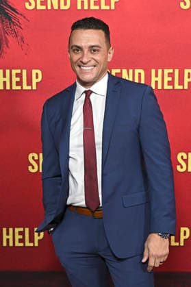 Joe Hunter at the world premiere of the movie Send Help at the TCL Chinese Theatre Los Angeles, 21 01 2026 Foto:xD.xStarbuckx xFuturexImagex help_6164