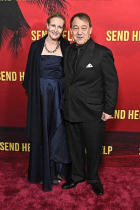 Anne Katrin Hallaschka and Sam Raimi at the world premiere of the movie Send Help at the TCL Chinese Theatre Los Angeles, 21 01 2026 Foto:xD.xStarbuckx xFuturexImagex help_6216