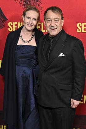 Anne Katrin Hallaschka and Sam Raimi at the world premiere of the movie Send Help at the TCL Chinese Theatre Los Angeles, 21 01 2026 Foto:xD.xStarbuckx xFuturexImagex help_6217