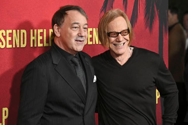 Sam Raimi and Danny Elfman at the world premiere of the movie Send Help at the TCL Chinese Theatre Los Angeles, 21 01 2026 Foto:xD.xStarbuckx xFuturexImagex help_6219