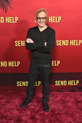 Danny Elfman at the world premiere of the movie Send Help at the TCL Chinese Theatre Los Angeles, 21 01 2026 Foto:xD.xStarbuckx xFuturexImagex help_6222