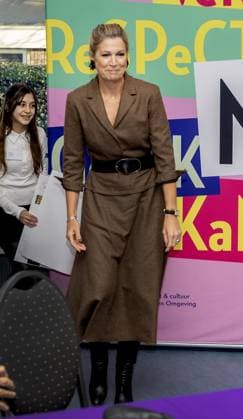 Alphen aan den Rijn, The Netherlands, 2026-01-22 11:12:52 Queen Maxima, honorary chair of More Music in the Classroom, is visiting Stromen Primary School in Alphen aan den Rijn. The school is participating in the new program Make Space for Creativity. PHOTO: NLBeeld POOL Albert Nieboer Credit: NL Beeld Patrick van Emst  Copyright: xx x