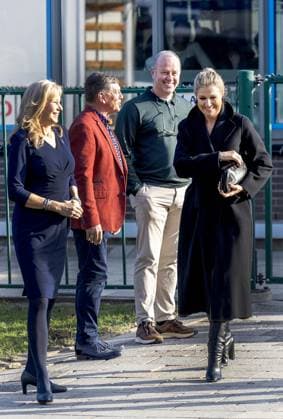 Alphen aan den Rijn, The Netherlands, 2026-01-22 12:21:27 Queen Maxima, honorary chair of More Music in the Classroom, is visiting Stromen Primary School in Alphen aan den Rijn. The school is participating in the new program Make Space for Creativity. PHOTO: NLBeeld POOL Albert Nieboer Credit: NL Beeld Patrick van Emst  Copyright: xx x