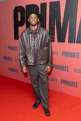 Primate UK Gala Screening Cast and Guests attend the Primate Movie UK Gala Screening Featuring: Tienne Simon Where: London, United Kingdom When: 21 Jan 2026 Credit: Phil Lewis WENN London United Kingdom Copyright: xPhilxLewis WENNx wenn40896592 PLAAx wenn40896592