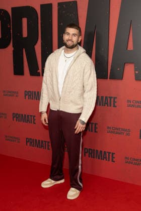 Primate UK Gala Screening Cast and Guests attend the Primate Movie UK Gala Screening Featuring: Zachariah Noble Where: London, United Kingdom When: 21 Jan 2026 Credit: Phil Lewis WENN London United Kingdom Copyright: xPhilxLewis WENNx wenn40896579 PLAAx wenn40896579