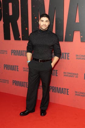 Primate UK Gala Screening Cast and Guests attend the Primate Movie UK Gala Screening Featuring: Louis Smith Where: London, United Kingdom When: 21 Jan 2026 Credit: Phil Lewis WENN London United Kingdom Copyright: xPhilxLewis WENNx wenn40896554 PLAAx wenn40896554