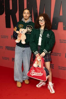 Primate UK Gala Screening Cast and Guests attend the Primate Movie UK Gala Screening Featuring: Jaadin The Kid, Amazing Arabella Where: London, United Kingdom When: 21 Jan 2026 Credit: Phil Lewis WENN London United Kingdom Copyright: xPhilxLewis WENNx wenn40896526 PLAAx wenn40896526
