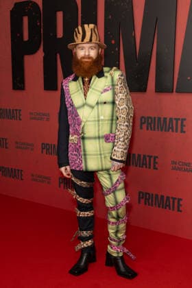 Primate UK Gala Screening Cast and Guests attend the Primate Movie UK Gala Screening Featuring: Jay Beech Where: London, United Kingdom When: 21 Jan 2026 Credit: Phil Lewis WENN London United Kingdom Copyright: xPhilxLewis WENNx wenn40896511 PLAAx wenn40896511