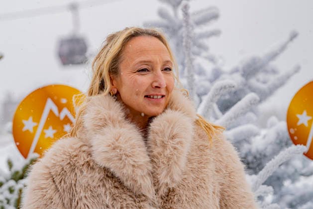 CELEBRITES : Festival International de Comedie - Alpe Huez - 22 01 2026 ALPE D HUEZ, FRANCE - Audrey LAmy attends the Police Flash 80 Photocall during the 29th L Alpe d Huez International Comedy Film Festival on January 22, 2026 in Alpe d Huez, France. Photo by Sandrine Thesillat PsNewZ  Copyright: xSandrinexTHESILLATx