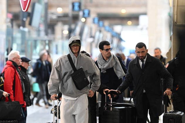 Romeo Beckham and his girlfriend Kim Turnbull arrive at Gare du Nord in Paris during Fashion Week PFW , on January 22, 2026 Pierre Perusseau Bestimage Romeo Beckham and his girlfriend Kim Turnbull arrive at Gare du Nord in Paris during Fashion Week PFW , on January 22, 2026 Paris France  Copyright: xPierrexPerusseaux xBestimagexPierrexPerusseaux xBestimagex