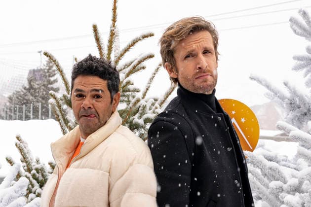 CELEBRITES : Festival International de Comedie - Alpe Huez - 22 01 2026 ALPE D HUEZ, FRANCE - Philippe Lacheau and Jamel Debbouze attend the Marsupulami Photocall during the 29th L Alpe d Huez International Comedy Film Festival on January 22, 2026 in Alpe d Huez, France. Photo by Sandrine Thesillat PsNewZ  Copyright: xSandrinexTHESILLATx