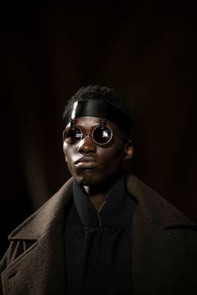PFW - Issey Miyake Runway A model wears a creation as part of the Issey Miyake Fall Winter 2026-2027 Men s collection presented in Paris, Thursday, Jan. 22, 2026. Photo by Eliot Blondet ABACAPRESS.COM Paris France France  Copyright: xBlondetxEliot ABACAx