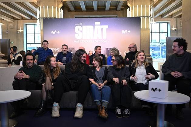 The team of the film Sirat to know if it will finally be nominated for the Oscars 2026 The director of the film Sirat , Óliver Laxe, and his team during the press conference at Espacio Movistar, on January 22, 2026, in Madrid Spain FAMOUS CINEMA FILM OSCAR FILM José Madrid Madrid Madrid Spain  Copyright: xJosÃ xOlivax 7236197