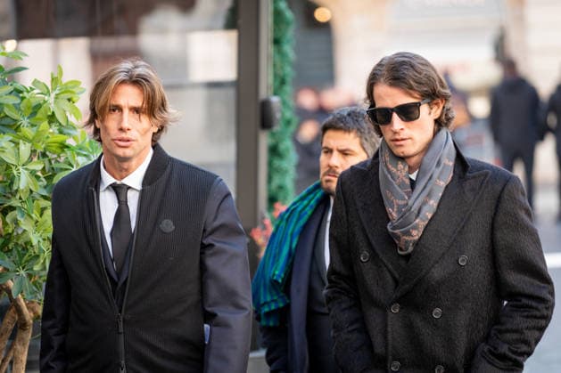 Valentino Garavani, who died on January 20, 2026, is lying in state before the funeral at the PM23 exhibition site in Rome, Italy, on 22 January, 2026. Valentino Garavani, who died on January 20, 2026, is lying in state before the funeral at the PM23 exhibition site in Rome, Italy, on 22 January, 2026., Credit:Stefano Costantino TTL Avalon Italy, Rome  Copyright: xStefanoxCostantinoxTTLx xAvalonx 1068309200