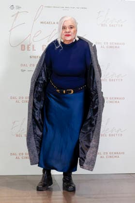 January 22, 2026, Rome, Rome, Italy: January 22, 2026, Rome, photocall for the film Elena del Ghetto, pictured: Claudia della Seta Rome Italy  - ZUMAa289 20260122_zia_a289_069 Copyright: xCristianoxMinichiellox