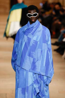 Défilé Issey Miyake Collection Homme Prêt à Porter Automne Hiver 2026 2027 lors de la Fashion Week de Paris, le 22 janvier 2026 Issey Miyake Fashion Show Men Ready to Wear Fall Winter 2026 2027 Collection , during Paris Fashion Week, on January 22, 2026 Paris France  Copyright: xAgencex xBestimagexAgencex xBestimagex