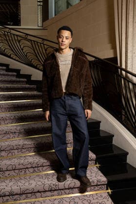Sasha Zhoya at the Drôle de Monsieur Ready-to-Wear Fall Winter 2026 2027 Menswear Collection show during Paris Fashion Week PFW , January 22, 2026 Jeremy Melloul Bestimage Photocall Drole de Monsieur Fashion Show Menswear Fall Winter 2026 2027 during Paris Fashion Week on January 22, 2026 Paris France  Copyright: xJeremyxMelloulx xBestimagexJeremyxMelloulx xBestimagex