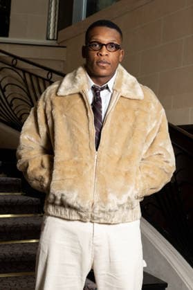 Cameron Wokiau Drôle de Monsieur Collection Prêt à Porter Mode Masculine Automne Hiver 2026 2027 during Paris Fashion Week PFW , le 22 janvier 2026 Jeremy Melloul Bestimage Photocall Drole de Monsieur Fashion Show Menswear Collection Fall Winter 2026 2027 during Paris Fashion Week on January 22, 2026 Paris France  Copyright: xJeremyxMelloulx xBestimagexJeremyxMelloulx xBestimagex