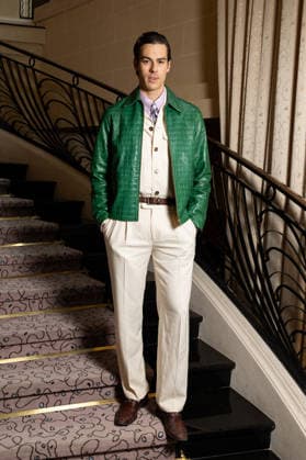 Corentin Huard au défilé Drôle de Monsieur Collection Prêt à Porter Mode Masculine Automne Hiver 2026 2027 lors de la Fashion Week de Paris PFW , le 22 janvier 2026 Jeremy Melloul Bestimage Photocall Drole de Monsieur Fashion Show Menswear Collection Fall Winter 2026 2027 during Paris Fashion Week on January 22, 2026 Paris France  Copyright: xJeremyxMelloulx xBestimagexJeremyxMelloulx xBestimagex