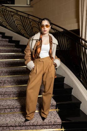 Madalena Aragao at the show Drôle de Monsieur Collection Prêt à Porter Mode Masculine Automne Hiver 2026 2027 during Paris Fashion Week PFW , January 22, 2026 Jeremy Melloul Bestimage Photocall Drole de Monsieur Fashion Show Menswear Collection Fall Winter 2026 2027 during Paris Fashion Week on January 22, 2026 Paris France  Copyright: xJeremyxMelloulx xBestimagexJeremyxMelloulx xBestimagex