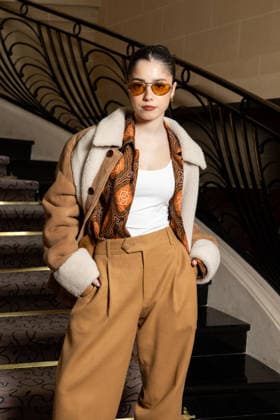 Madalena Aragao at the show Drôle de Monsieur Collection Prêt à Porter Mode Masculine Automne Hiver 2026 2027 during Paris Fashion Week PFW , January 22, 2026 Jeremy Melloul Bestimage Photocall Drole de Monsieur Fashion Show Menswear Collection Fall Winter 2026 2027 during Paris Fashion Week on January 22, 2026 Paris France  Copyright: xJeremyxMelloulx xBestimagexJeremyxMelloulx xBestimagex