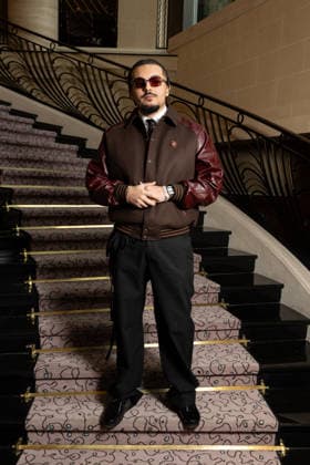 RK au défilé Drôle de Monsieur Collection Prêt à Porter Mode Masculine Automne Hiver 2026 2027 lors de la Fashion Week de Paris PFW , le 22 janvier 2026 Jeremy Melloul Bestimage Photocall Drole de Monsieur Fashion Show Menswear Collection Fall Winter 2026 2027 during Paris Fashion Week on January 22, 2026 Paris France  Copyright: xJeremyxMelloulx xBestimagexJeremyxMelloulx xBestimagex