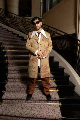 Sofiane Pamart au défilé Drôle de Monsieur Collection Prêt à Porter Mode Masculine Automne Hiver 2026 2027 lors de la Fashion Week de Paris PFW , le 22 janvier 2026 Jeremy Melloul Bestimage Photocall Drole de Monsieur Fashion Show Menswear Collection Fall Winter 2026 2027 during Paris Fashion Week on January 22, 2026 Paris France  Copyright: xJeremyxMelloulx xBestimagexJeremyxMelloulx xBestimagex