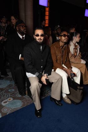 Taylor Chiche au défilé Drôle de Monsieur Collection Prêt à Porter Mode Masculine Automne Hiver 2026 2027 lors de la Fashion Week de Paris PFW , le 22 janvier 2026 Jeremy Melloul Bestimage Photocall Drole de Monsieur Fashion Show Menswear Collection Fall Winter 2026 2027 during Paris Fashion Week on January 22, 2026 Paris France  Copyright: xJeremyxMelloulx xBestimagexJeremyxMelloulx xBestimagex