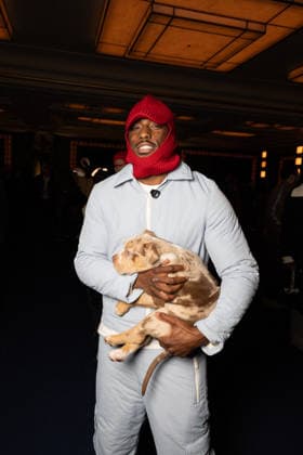 Bakary Samaké au défilé Drôle de Monsieur Collection Prêt à Porter Mode Masculine Automne Hiver 2026 2027 lors de la Fashion Week de Paris PFW , le 22 janvier 2026 Jeremy Melloul Bestimage Photocall Drole de Monsieur Fashion Show Menswear Collection Fall Winter 2026 2027 during Paris Fashion Week on January 22, 2026 Paris France  Copyright: xJeremyxMelloulx xBestimagexJeremyxMelloulx xBestimagex