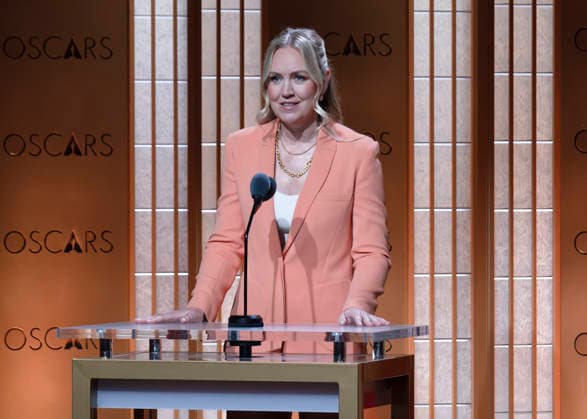 January 22, 2026, Los Angeles, California, USA: LYNETTE HOWELL TAYLOR speaks onstage ahead of the 98th Oscar Nominations Announcement. Los Angeles USA - ZUMAb173 20260122_aap_b173_027 Copyright: xBillyxBennightx