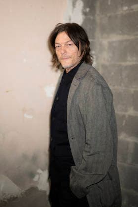 PFW Dries Van Noten photocall Norman Reedus attends the Dries Van Noten Menswear Fall Winter 2026-2027 show as part of Paris Fashion Week on January 22, 2026 in Paris, France. Photo by Eliot Blondet ABACAPRESS.COM Paris France France  Copyright: xBlondetxEliot ABACAx
