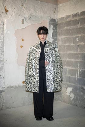 PFW Dries Van Noten photocall Mike Angelo attends the Dries Van Noten Menswear Fall Winter 2026-2027 show as part of Paris Fashion Week on January 22, 2026 in Paris, France. Photo by Eliot Blondet ABACAPRESS.COM Paris France France  Copyright: xBlondetxEliot ABACAx