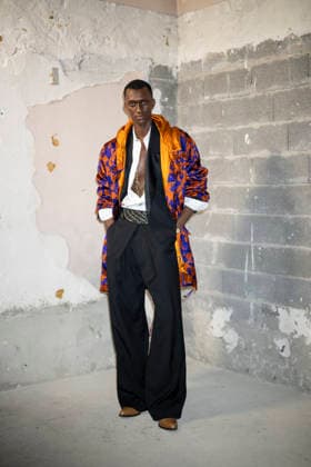 PFW Dries Van Noten photocall Alioune Fall attends the Dries Van Noten Menswear Fall Winter 2026-2027 show as part of Paris Fashion Week on January 22, 2026 in Paris, France. Photo by Eliot Blondet ABACAPRESS.COM Paris France France  Copyright: xBlondetxEliot ABACAx