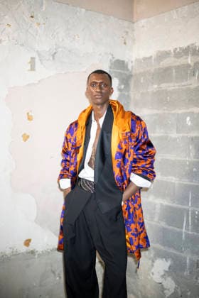 PFW Dries Van Noten photocall Alioune Fall attends the Dries Van Noten Menswear Fall Winter 2026-2027 show as part of Paris Fashion Week on January 22, 2026 in Paris, France. Photo by Eliot Blondet ABACAPRESS.COM Paris France France  Copyright: xBlondetxEliot ABACAx