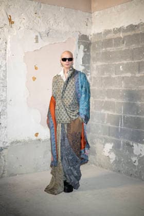 PFW Dries Van Noten photocall Simone (Ecce Homo) attends the Dries Van Noten Menswear Fall Winter 2026-2027 show as part of Paris Fashion Week on January 22, 2026 in Paris, France. Photo by Eliot Blondet ABACAPRESS.COM Paris France France  Copyright: xBlondetxEliot ABACAx