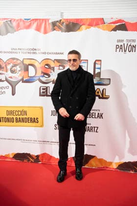 Godspell Madrid Premiere Antonio Banderas attends Godspell Premiere at Pavon Theatre on January 22, 2026 in Madrid, Spain Photo by IMAGO MPG Madrid Pavon Theatre Madrid Spain  Copyright: xMPGx
