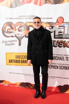 Godspell Madrid Premiere Antonio Banderas attends Godspell Premiere at Pavon Theatre on January 22, 2026 in Madrid, Spain Photo by IMAGO MPG Madrid Pavon Theatre Madrid Spain  Copyright: xMPGx