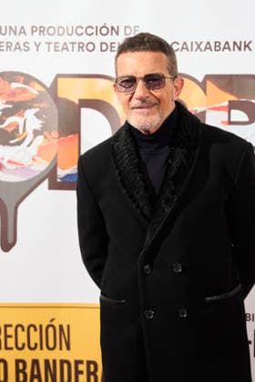 Godspell Madrid Premiere Antonio Banderas attends Godspell Premiere at Pavon Theatre on January 22, 2026 in Madrid, Spain Photo by IMAGO MPG Madrid Pavon Theatre Madrid Spain  Copyright: xMPGx