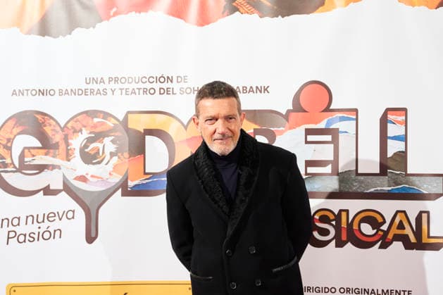 Godspell Madrid Premiere Antonio Banderas attends Godspell Premiere at Pavon Theatre on January 22, 2026 in Madrid, Spain Photo by IMAGO MPG Madrid Pavon Theatre Madrid Spain  Copyright: xMPGx