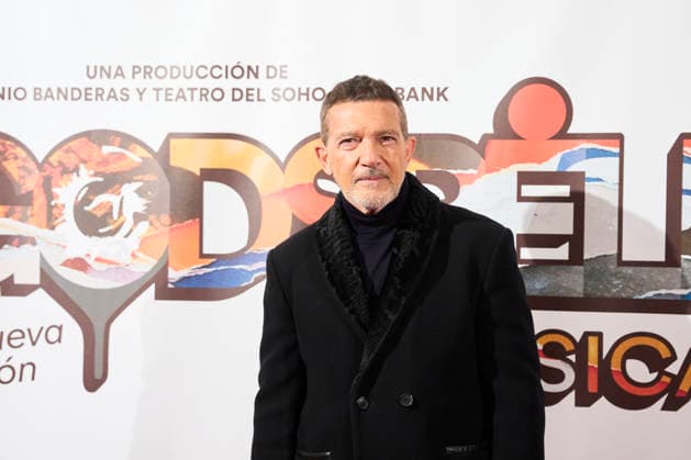 Godspell Madrid Premiere Antonio Banderas attends Godspell Premiere at Pavon Theatre on January 22, 2026 in Madrid, Spain Photo by IMAGO MPG Madrid Pavon Theatre Madrid Spain  Copyright: xMPGx