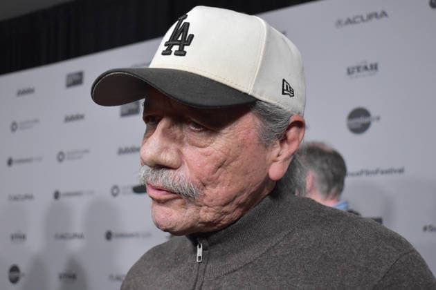 Director and actor Edward James Olmos speaks during the opening of the Sundance Film Festival in Park City, Utah United States 22 January 2026. American Pachuco: The Legend of Luis Valdez burst onto the opening day of the Sundance Film Festival, championing Latino identity in the United States at a critical time for migrant communities through the cultural and political legacy of the iconic Chicano playwright. American Pachuco bursts onto the scene at Sundance as the voice of the Latino resistance in the US !ACHTUNG: NUR REDAKTIONELLE NUTZUNG!  Copyright: xMónicaxRubalcavax AME7455 20260122-55019147602_1