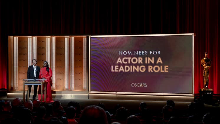 January 22, 2026, Los Angeles, California, USA: LEWIS PULLMAN and DANIELLE BROOKS announce the nominees for Actor in a Leading Role during the 98th Oscars Nominations Announcement. Los Angeles USA - ZUMAb173 20260122_aap_b173_044 Copyright: xBillyxBennightx