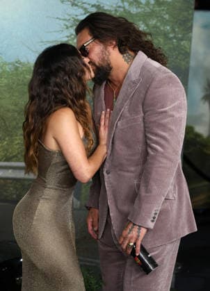 UK: Special Screening of the movie The Wrecking Crew Adria Arjona and Jason Momoa attend the Special Screening of the movie The Wrecking Crew at Cineworld Leicester Square in London, UK. London Cineworld Leicester Square UK Copyright: xFredxDuvalx