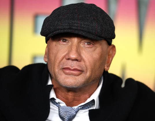 UK: Special Screening of the movie The Wrecking Crew Dave Bautista attends the Special Screening of the movie The Wrecking Crew at Cineworld Leicester Square in London, UK. London Cineworld Leicester Square UK Copyright: xFredxDuvalx