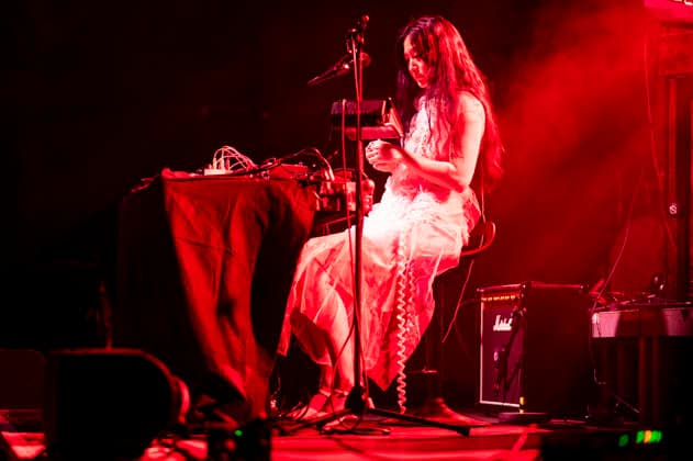 Concert by Hinako Omori in Berlin Concert by Hinako Omori on 22 01 2026 at the sold out Huxleys Neue Welt in Berlin She played in the supporting program of Anna von Hausswolff , Berlin Berlin Germany Neukölln