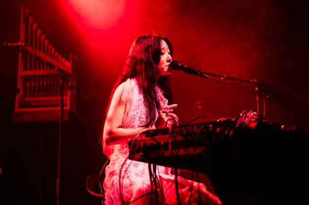 Concert by Hinako Omori in Berlin Concert by Hinako Omori on 22 01 2026 at the sold out Huxleys Neue Welt in Berlin She played in the supporting program of Anna von Hausswolff , Berlin Berlin Germany Neukölln